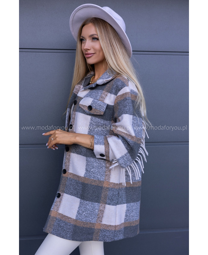 Kurtka Koszulowa Mikka Szara