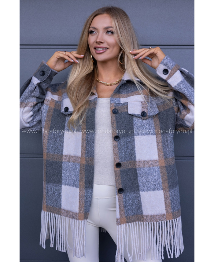 Kurtka Koszulowa Didi Szara