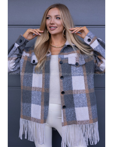 Kurtka Koszulowa Didi Szara