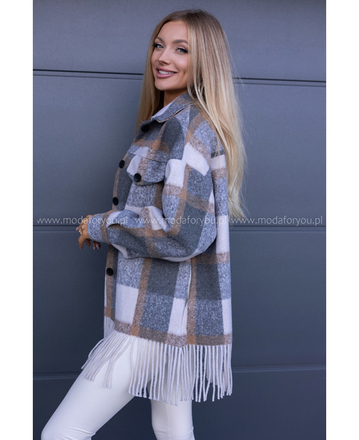 Kurtka Koszulowa Didi Szara