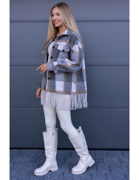 Kurtka Koszulowa Didi Szara