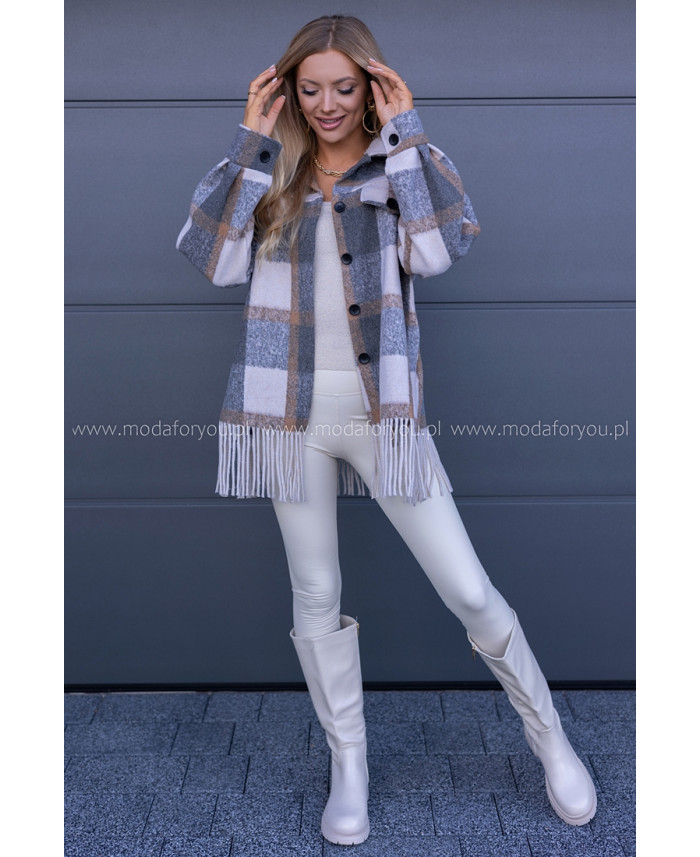 Kurtka Koszulowa Didi Szara