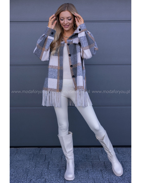 Kurtka Koszulowa Didi Szara