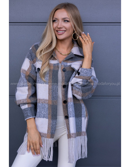 Kurtka Koszulowa Didi Szara