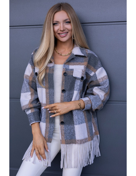 Kurtka Koszulowa Didi Szara