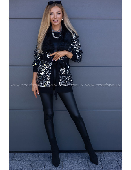 Sweter Kardigan Goom Czarny