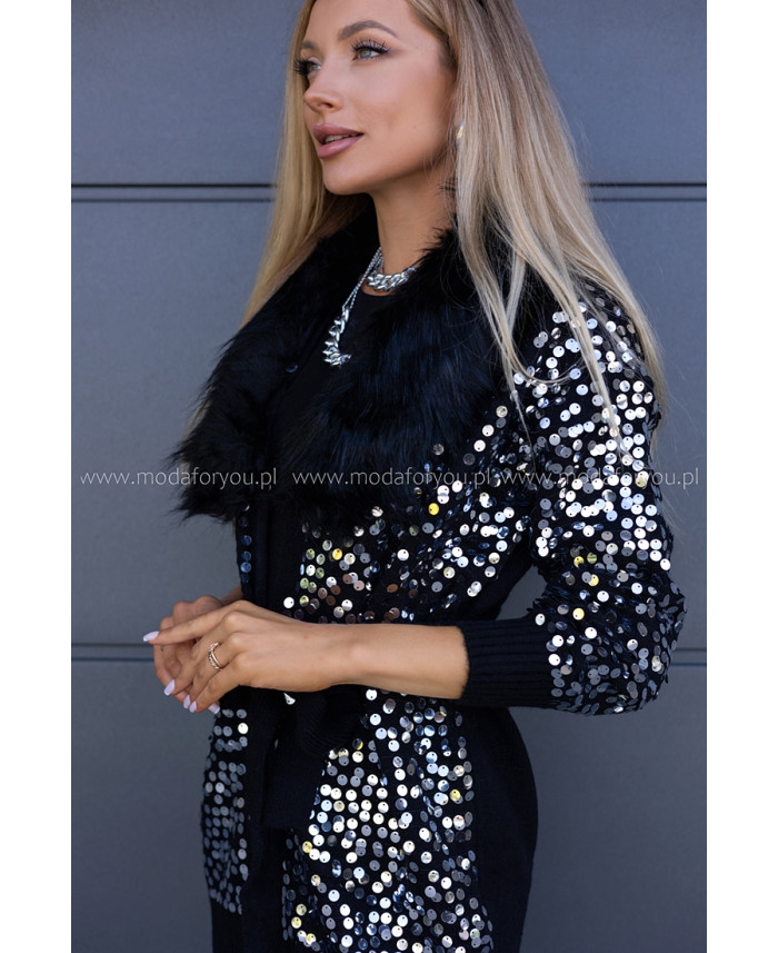 Sweter Kardigan Goom Czarny