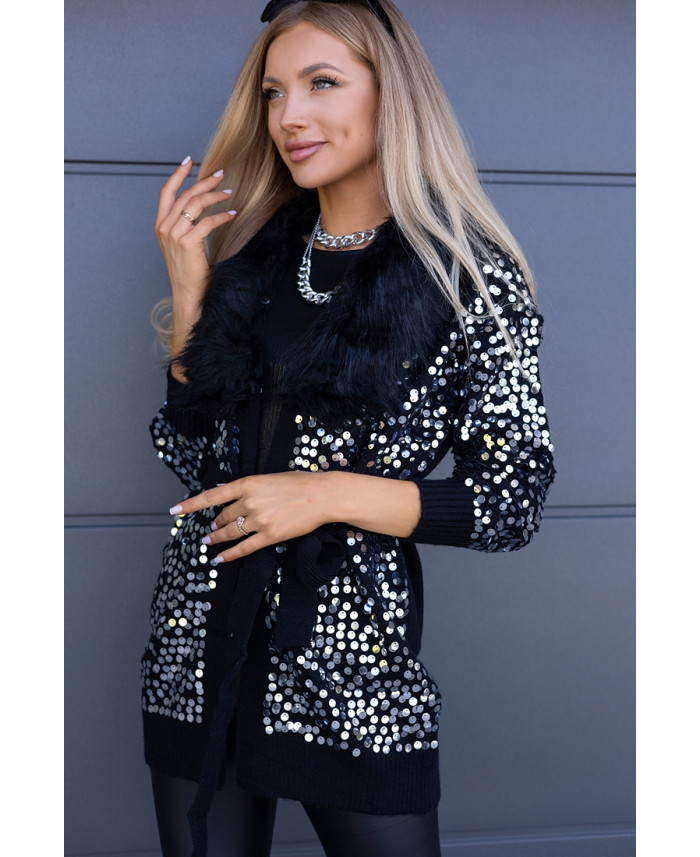 Sweter Kardigan Goom Czarny