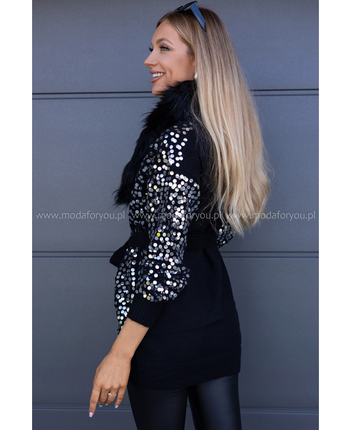 Sweter Kardigan Goom Czarny