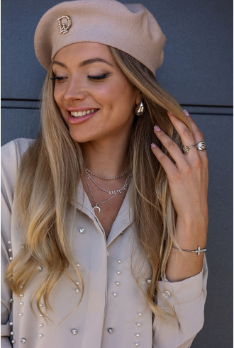 Beret Didi Jasny Beż 2