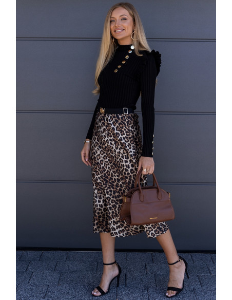 Sweterek Teem Czarny