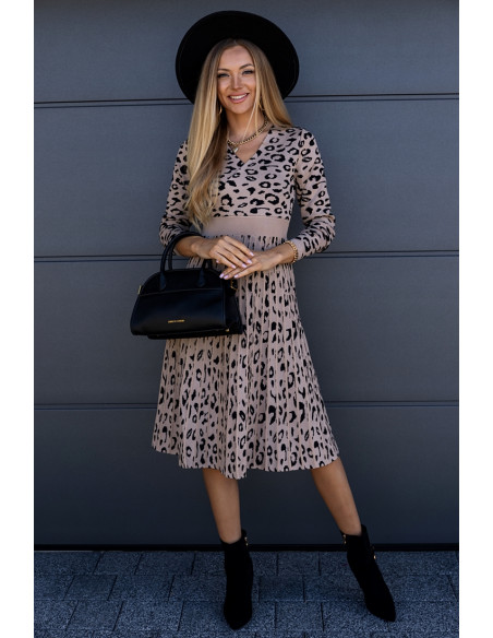 Sukienka Swetrowa w Centki