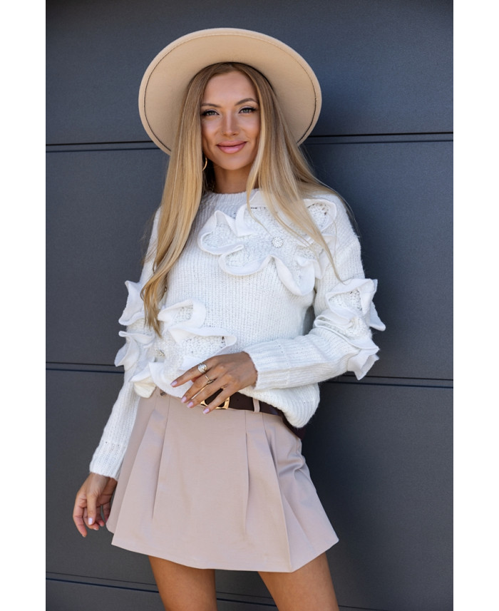 Krótkie Spodenki Figo Beżowe