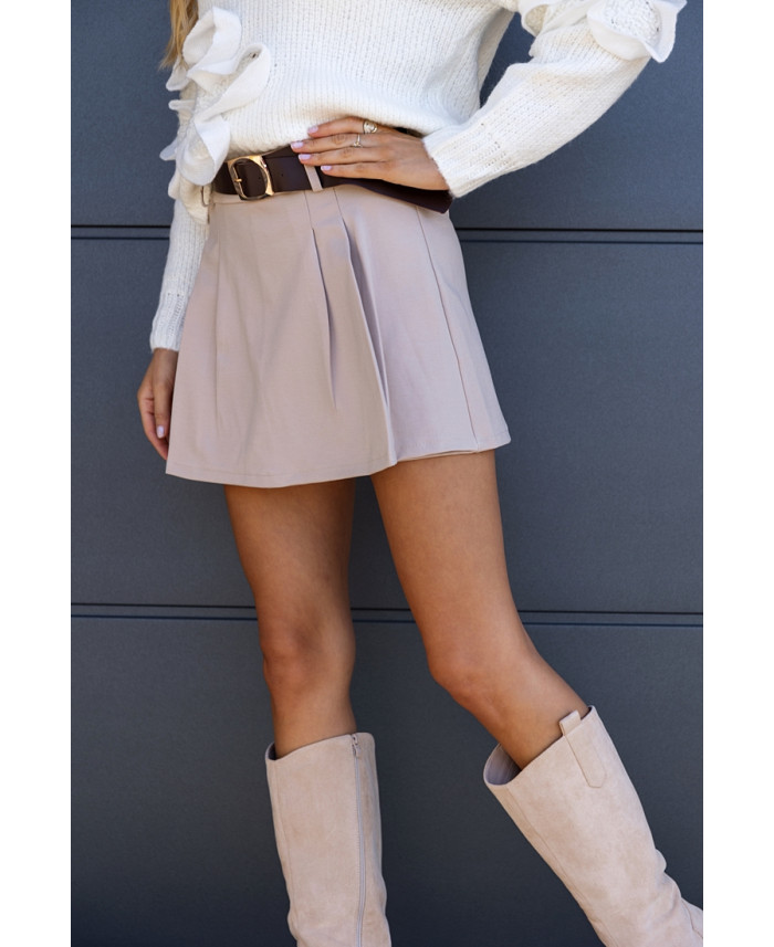 Krótkie Spodenki Figo Beżowe