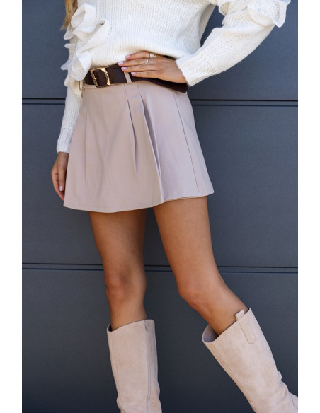 Krótkie Spodenki Figo Beżowe