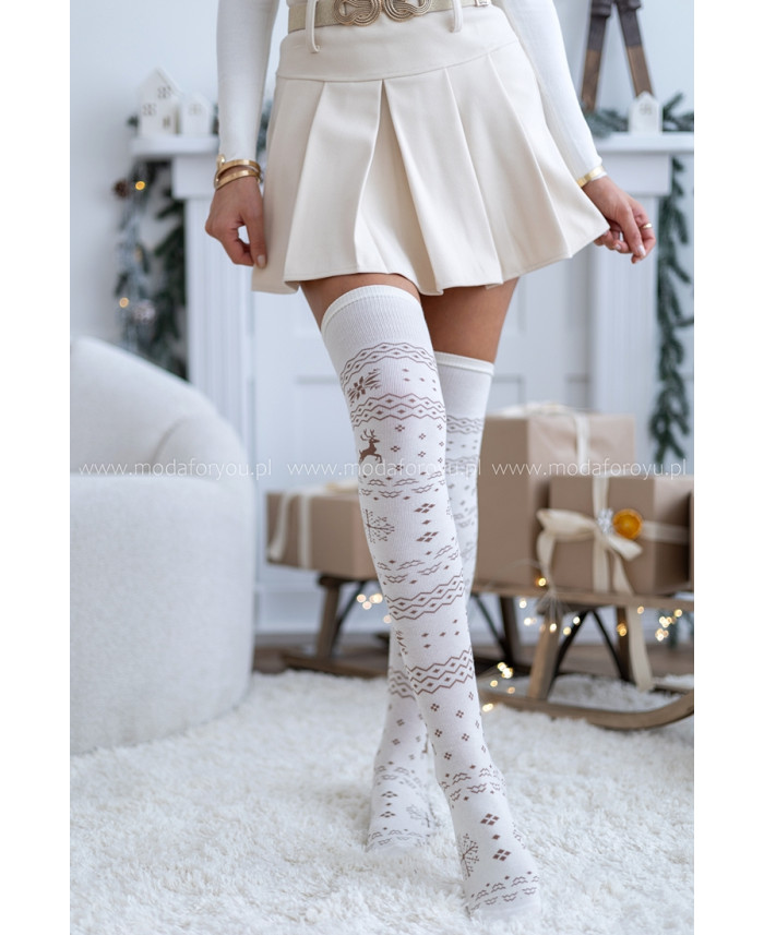 Zakolanówki Snow Ekri