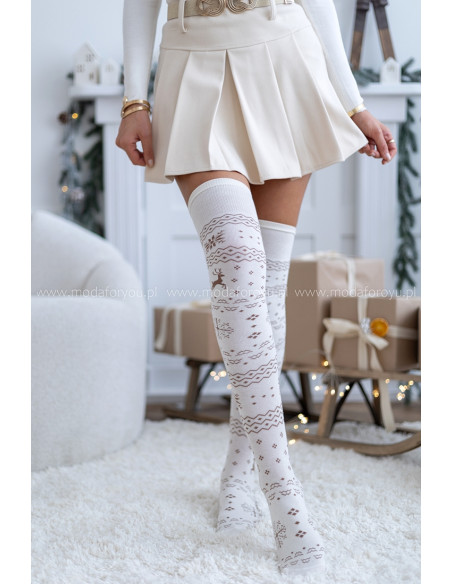 Zakolanówki Snow Ekri