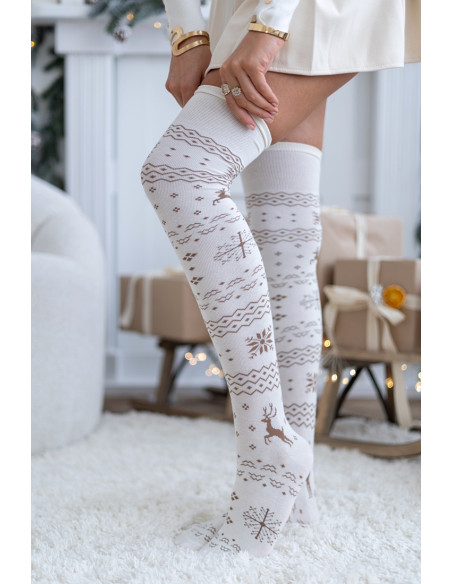 Zakolanówki Snow Ekri