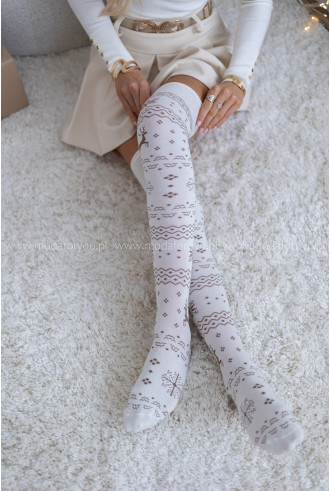 Zakolanówki Snow Ekri 2