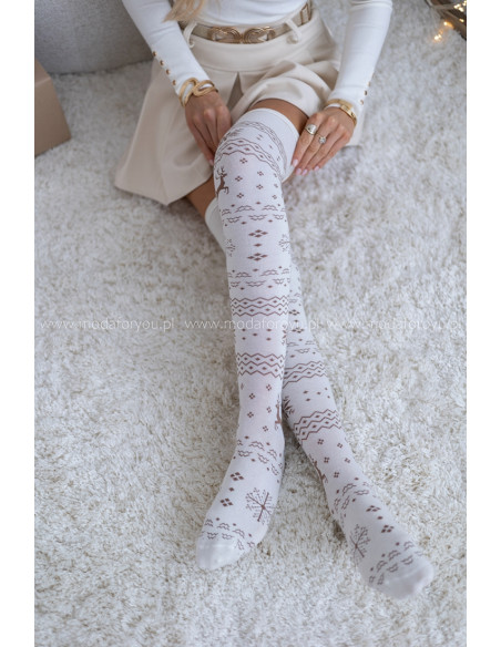 Zakolanówki Snow Ekri