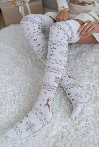 Zakolanówki Snow Ekri