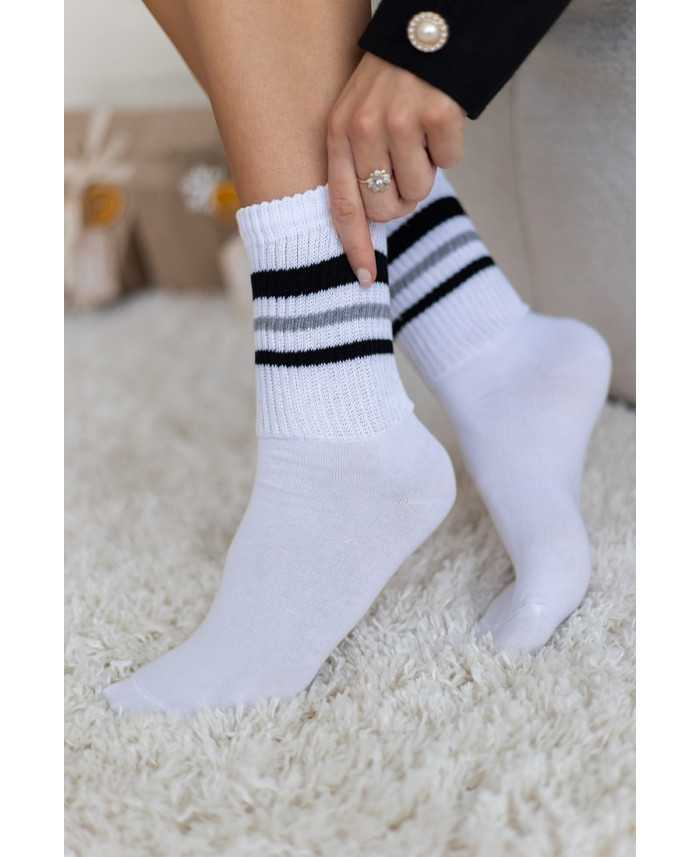 Skarpetki Teen Białe