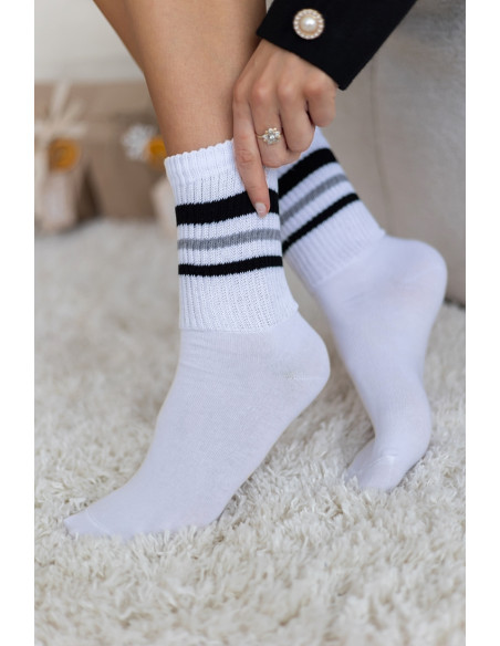 Skarpetki Teen Białe