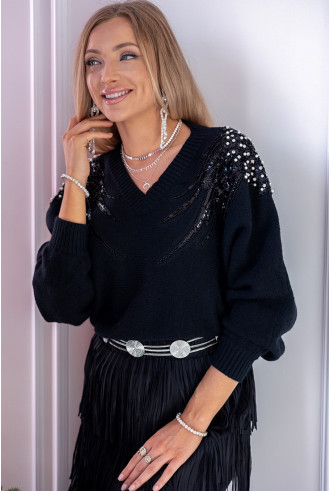 Sweter Wing Czarny 2