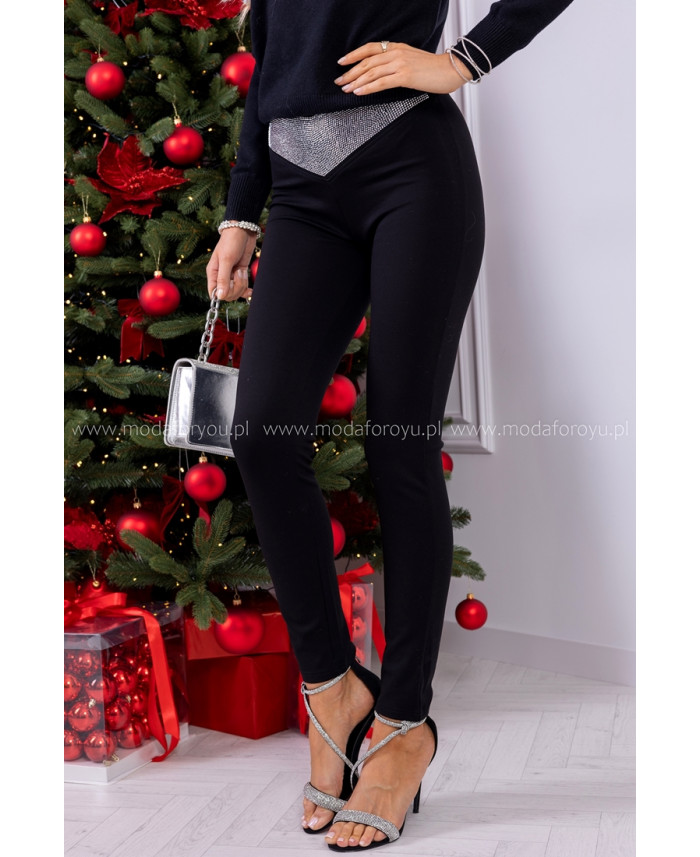 Spodnie- Leginsy Some Czarne