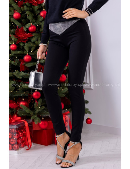 Spodnie- Leginsy Some Czarne