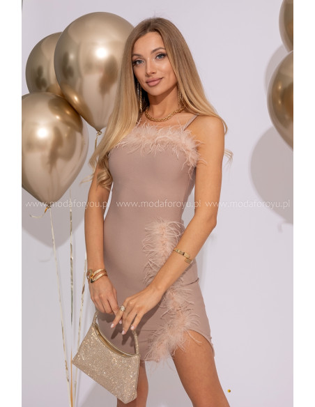 Sukienka Dream Beżowa