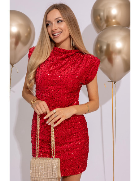 Sukienka Modim Czerwona