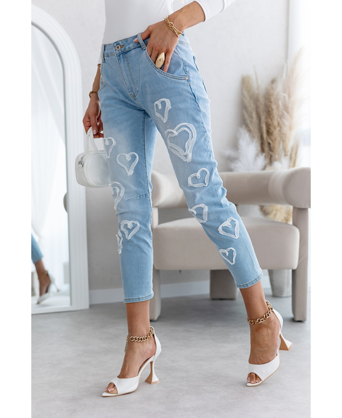 Spodnie Jeans Love