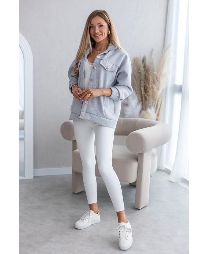 Kurtka Koszulowa Monte Szara