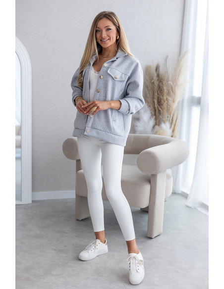 Kurtka Koszulowa Monte Szara