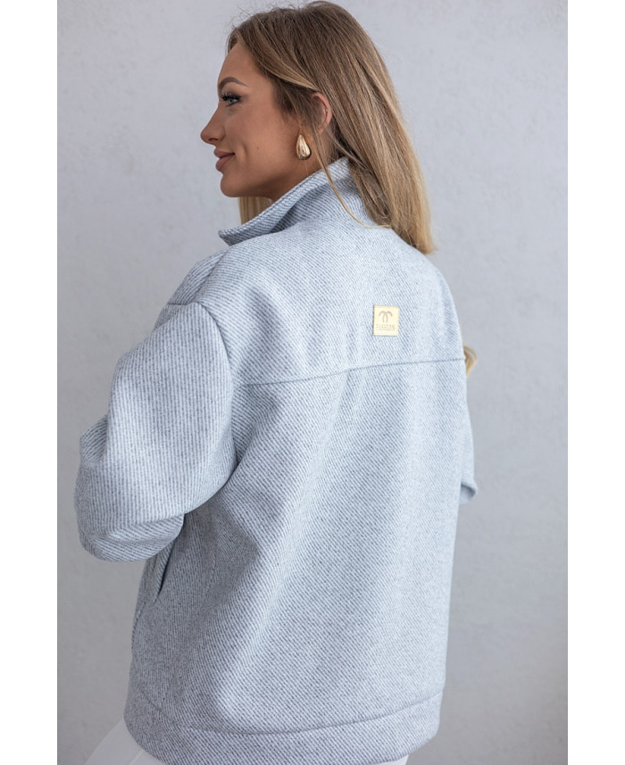 Kurtka Koszulowa Monte Szara