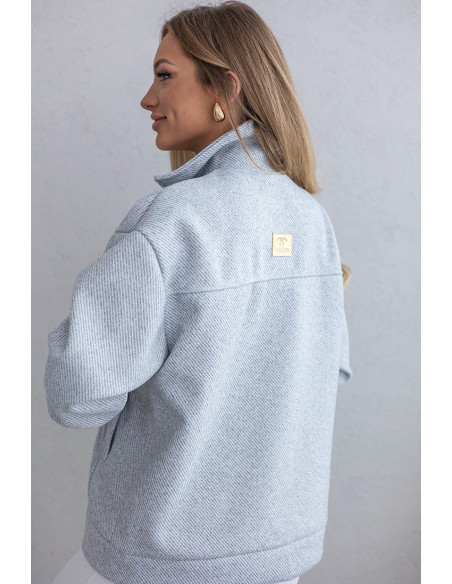 Kurtka Koszulowa Monte Szara