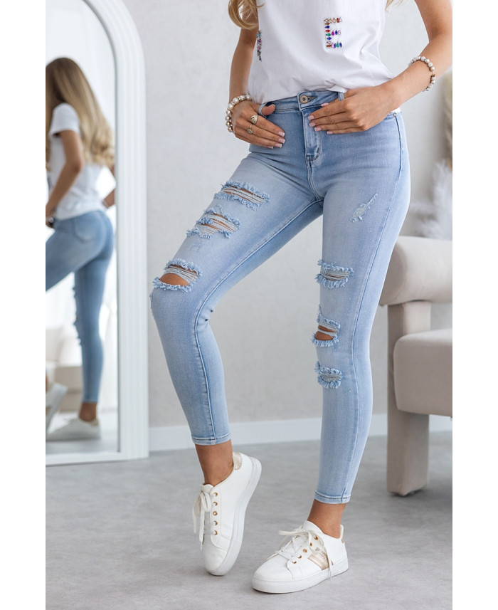 Spodnie Jeans Romance