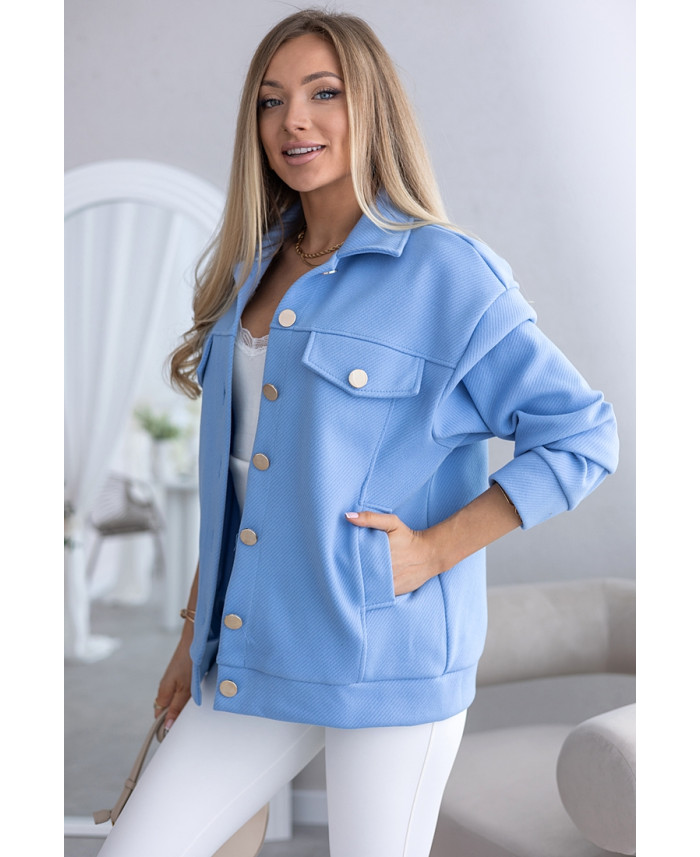 Kurtka Koszulowa Monte Błękitna