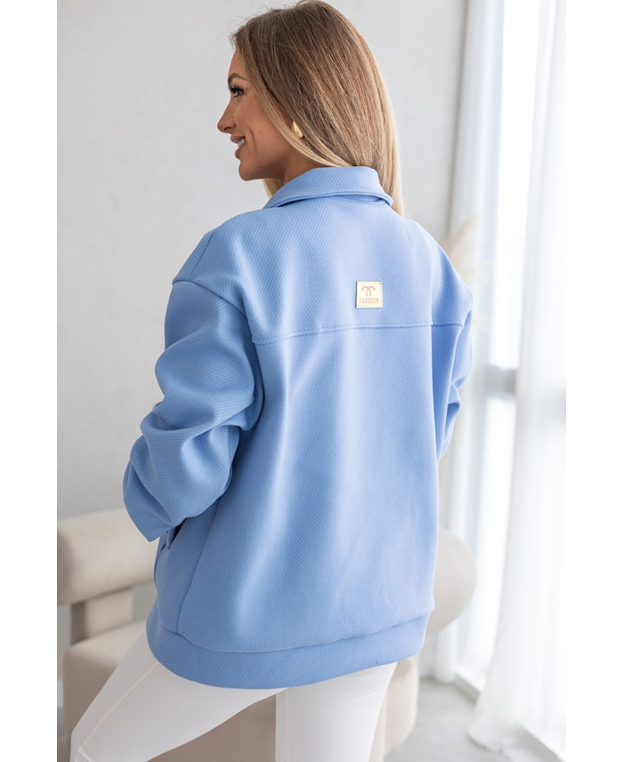 Kurtka Koszulowa Monte Błękitna