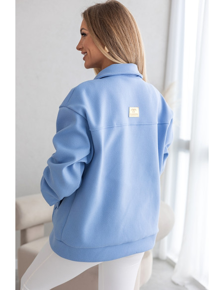 Kurtka Koszulowa Monte Błękitna