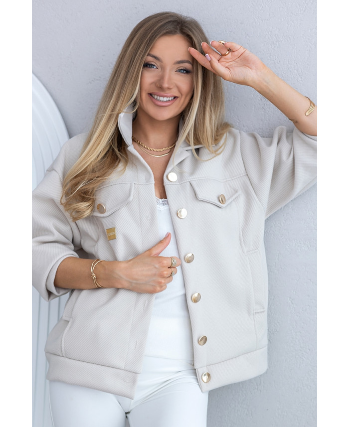 Kurtka Koszulowa Monte Beżowa