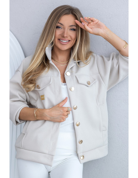 Kurtka Koszulowa Monte Beżowa