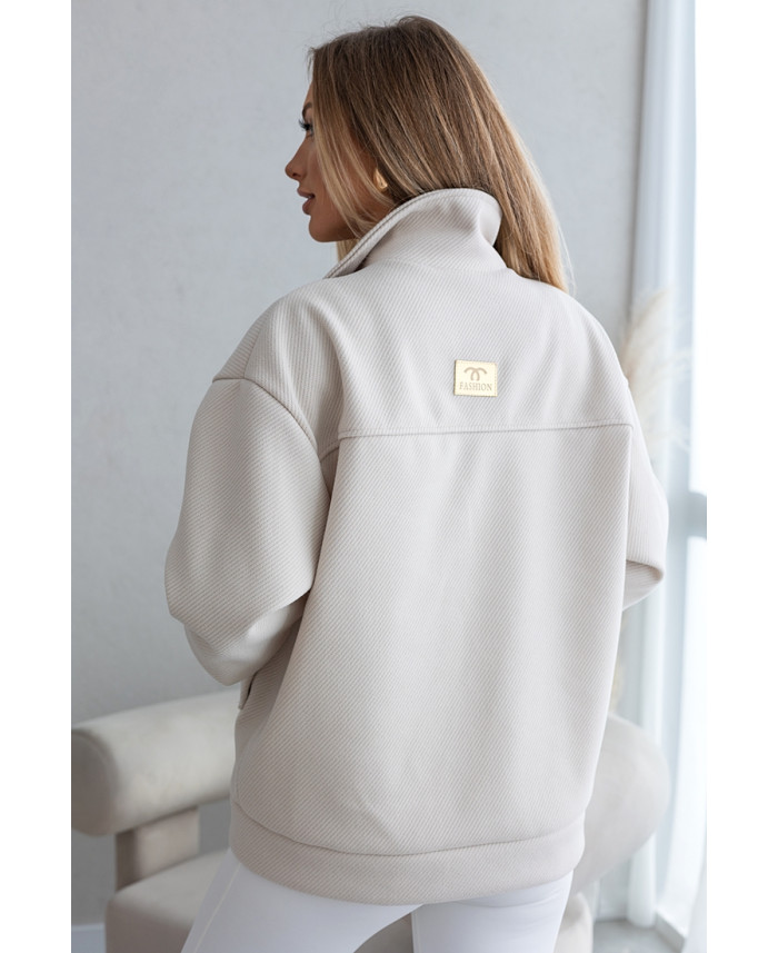 Kurtka Koszulowa Monte Beżowa