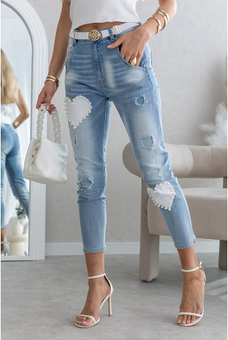 Spodnie Jeans Amore
