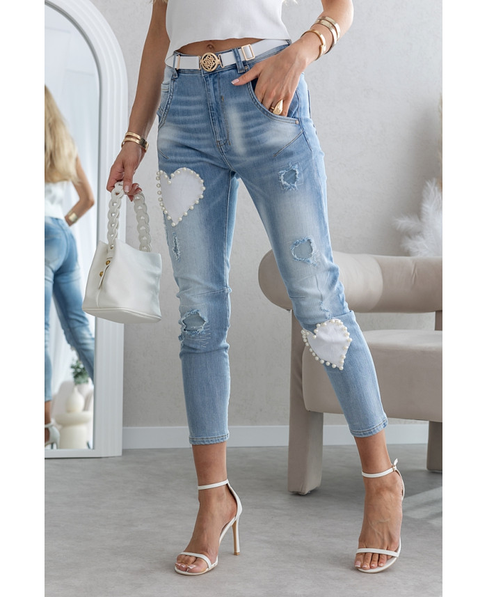 Spodnie Jeans Amore
