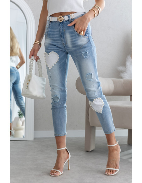 Spodnie Jeans Amore