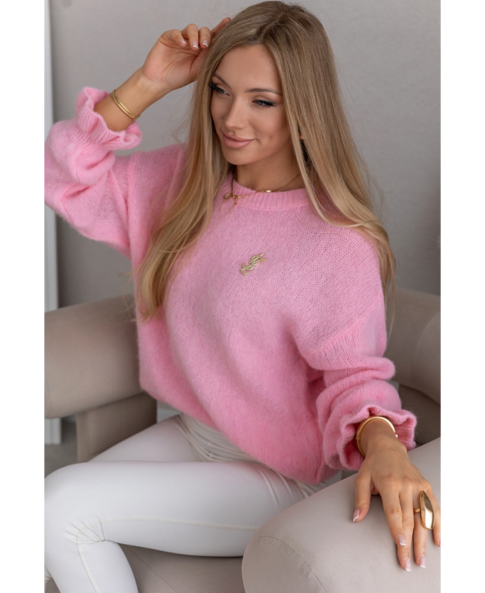 Sweter Tolla Różowy