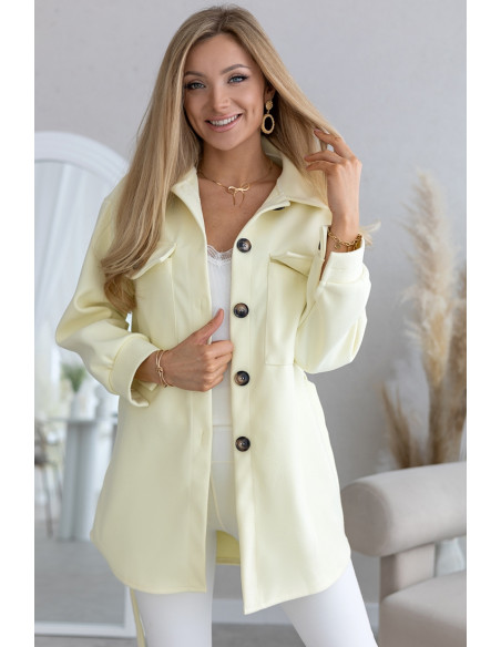 Kurtka Koszulowa Servo Żółta