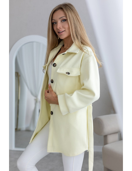 Kurtka Koszulowa Servo Żółta